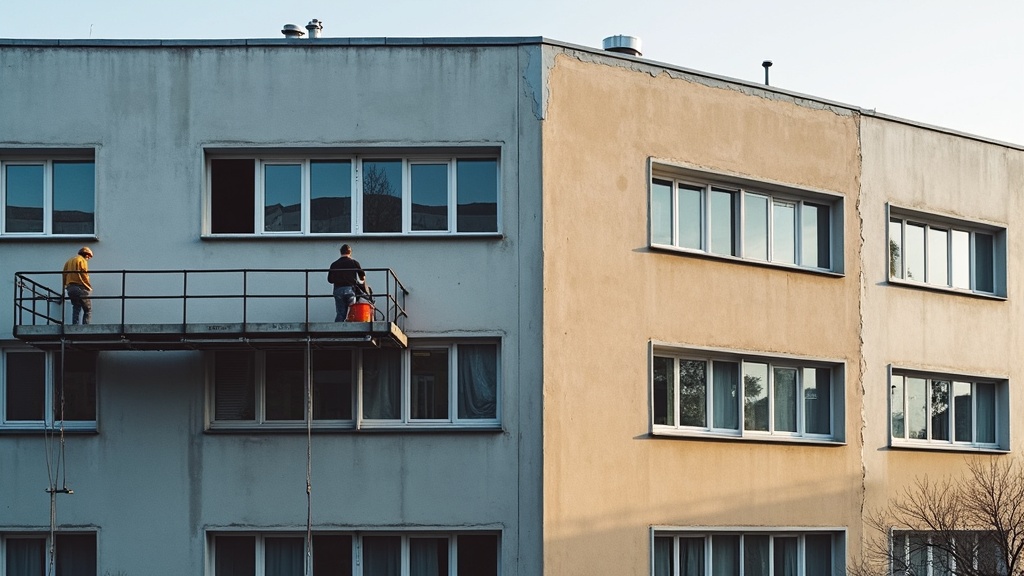 Energetische Fassadensanierung